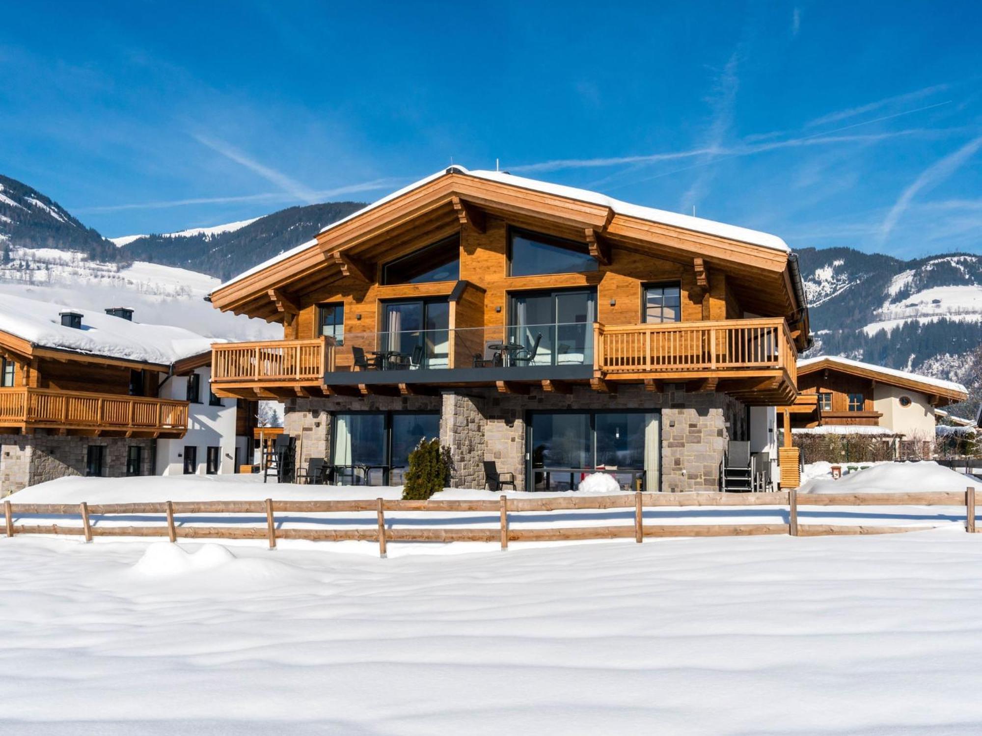 Detached Luxury Holiday Home With Sauna Niedernsill Kültér fotó